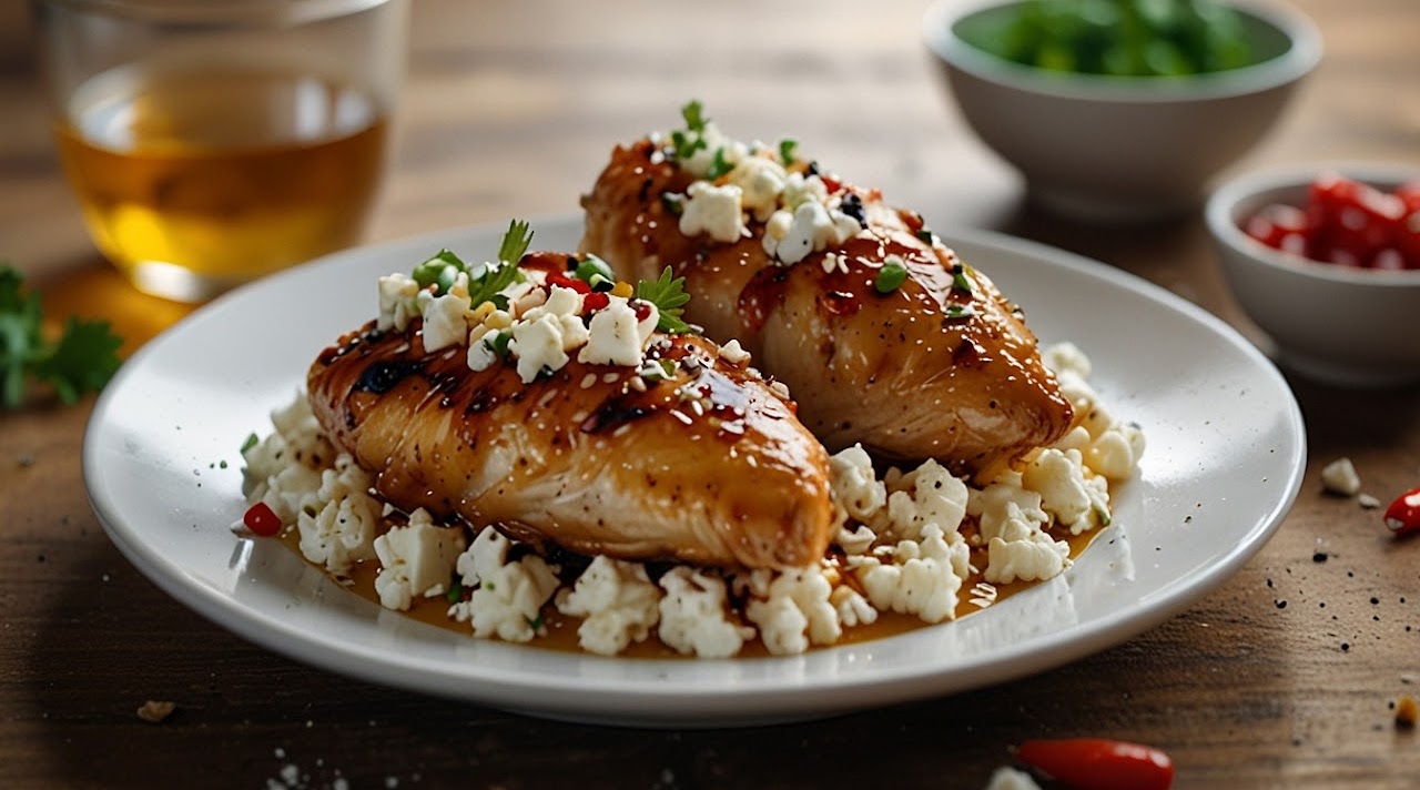 Hot Honey Feta Chicken
