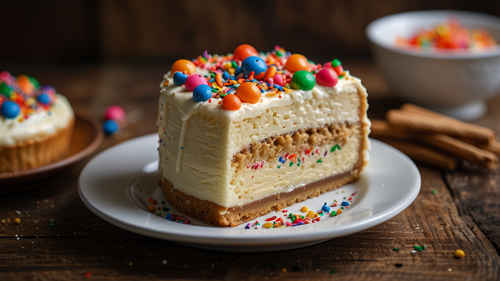 Sugar Cookie Cheesecake