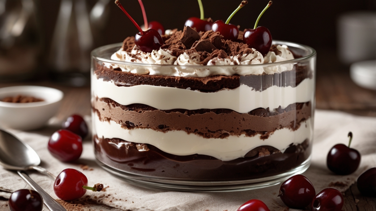 Black Forest Tiramisu