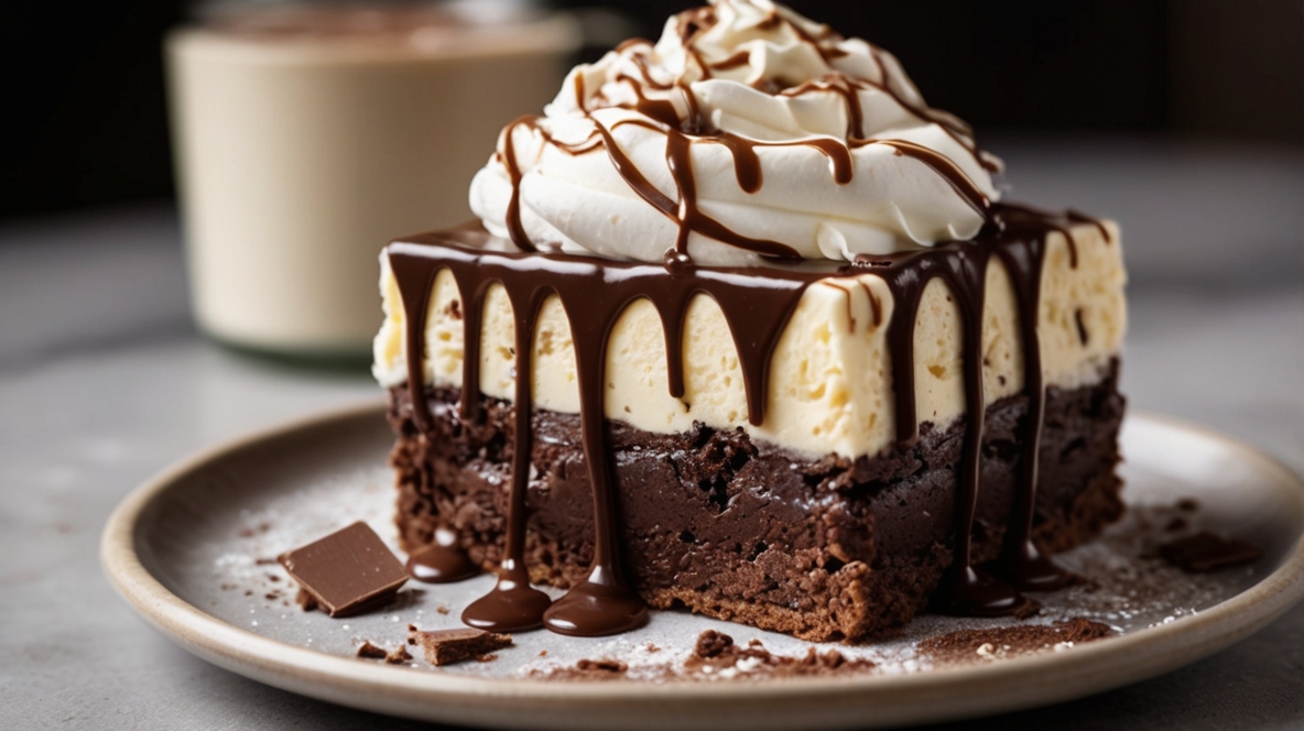 Loaded Brownie Cheesecake Cup