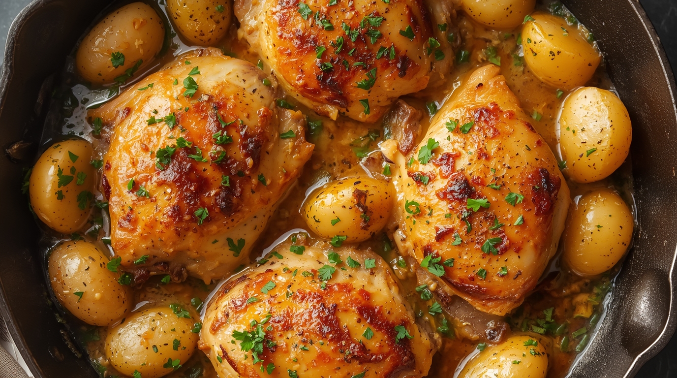 Classic Chicken Vesuvio