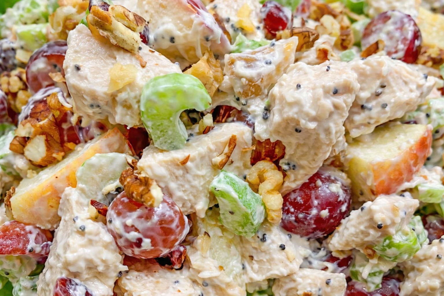 Easy Chicken Waldorf Salad Recipe