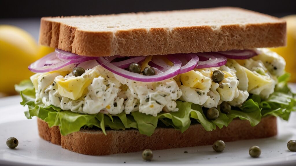 Lemon Caper Egg Salad