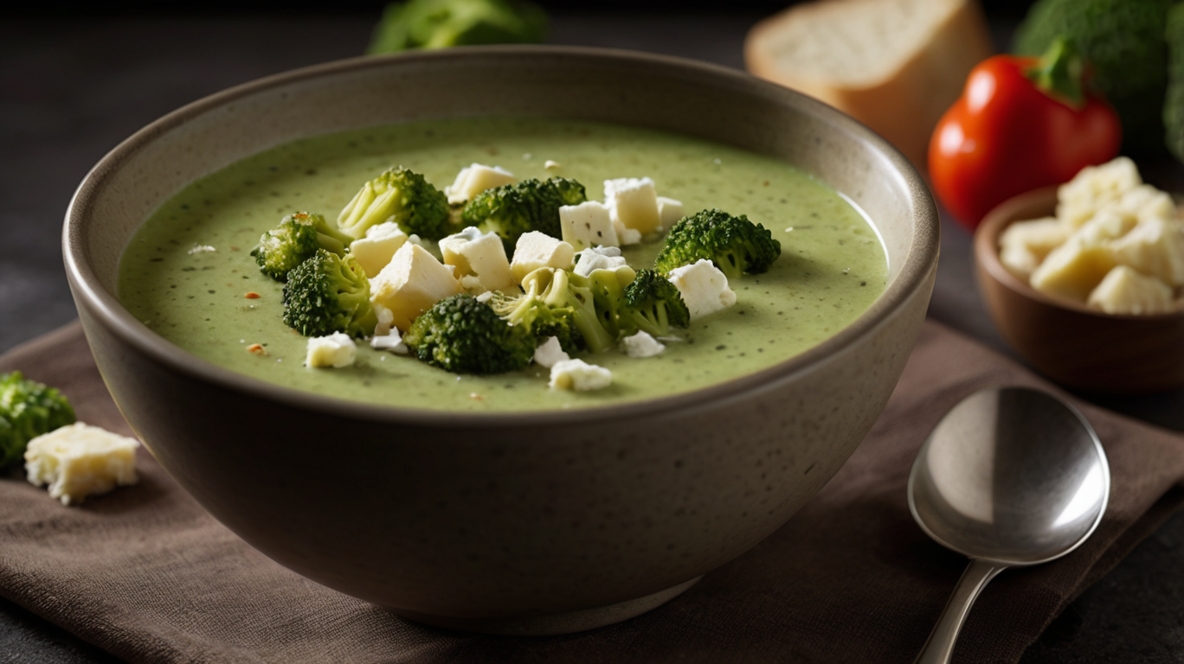 Broccoli Feta Soup