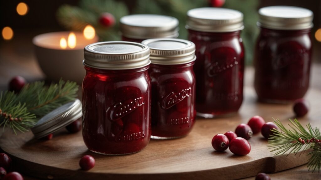 Sweet Christmas Cranberry Jam