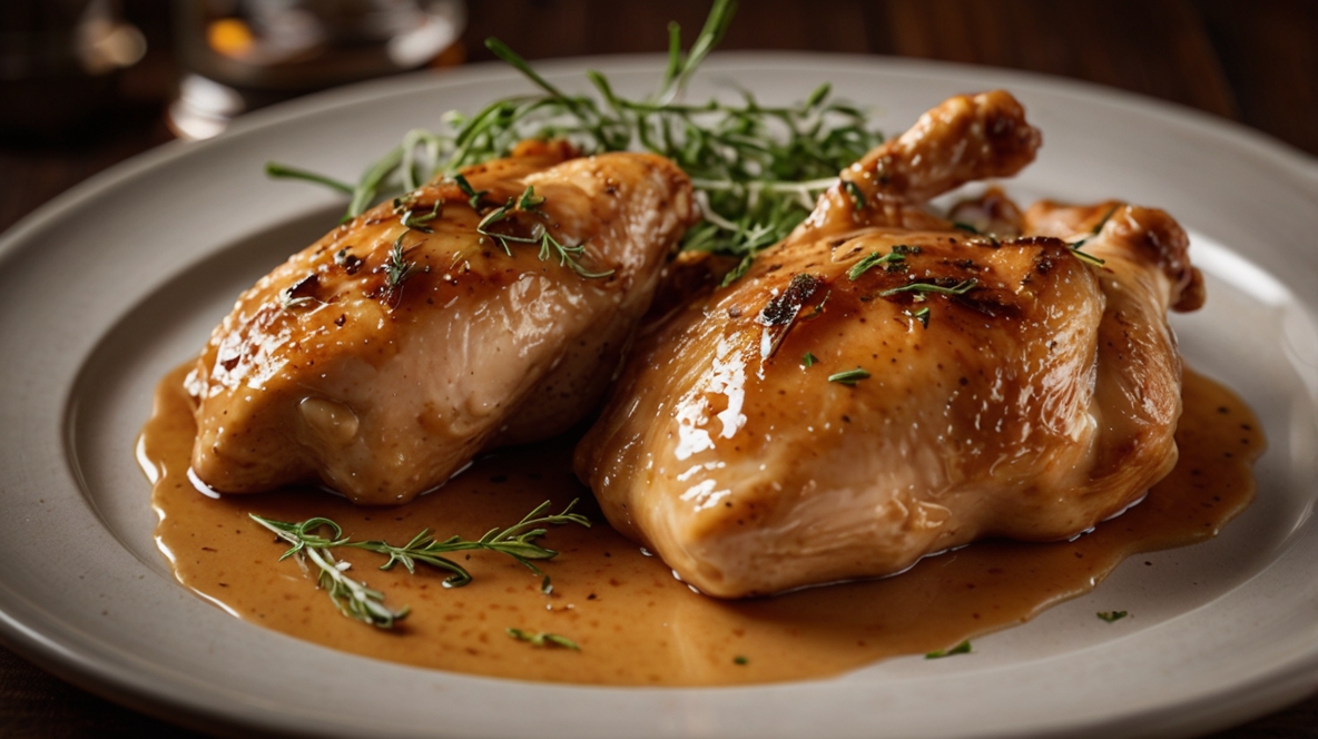 Irish Chicken in Whiskey Cream Sauce