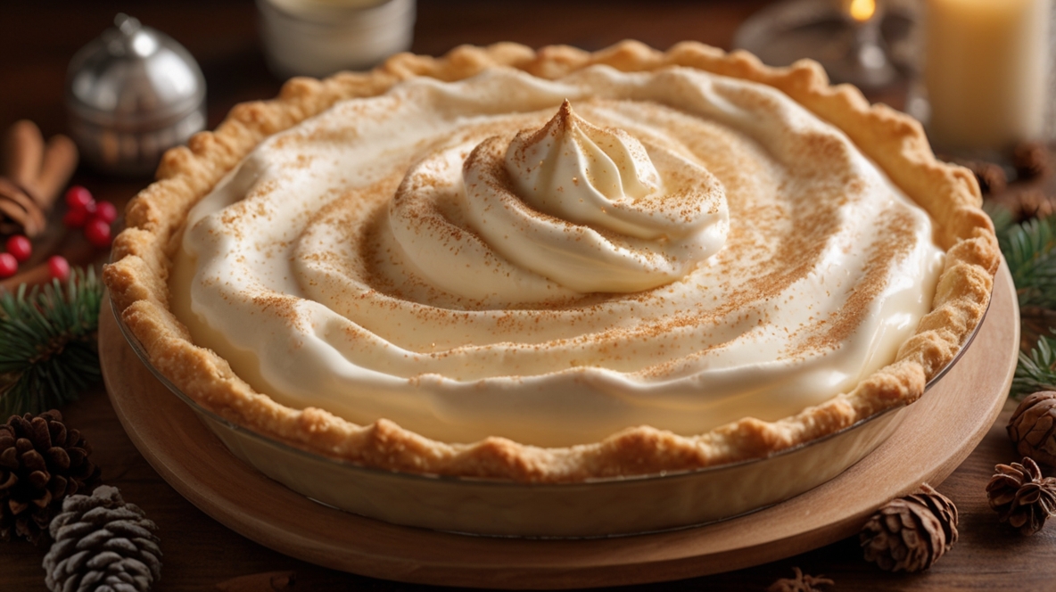 Eggnog Cream Pie