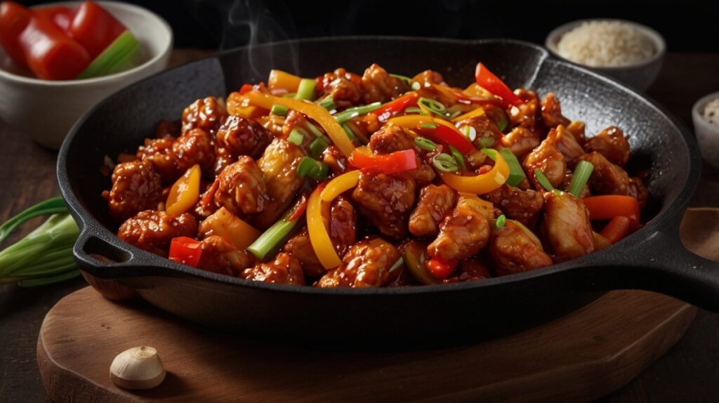 Korean Spicy Chicken Stir Fry