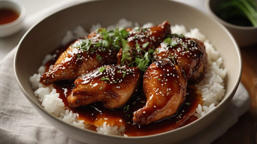 Asian Gochujang Chicken Thighs