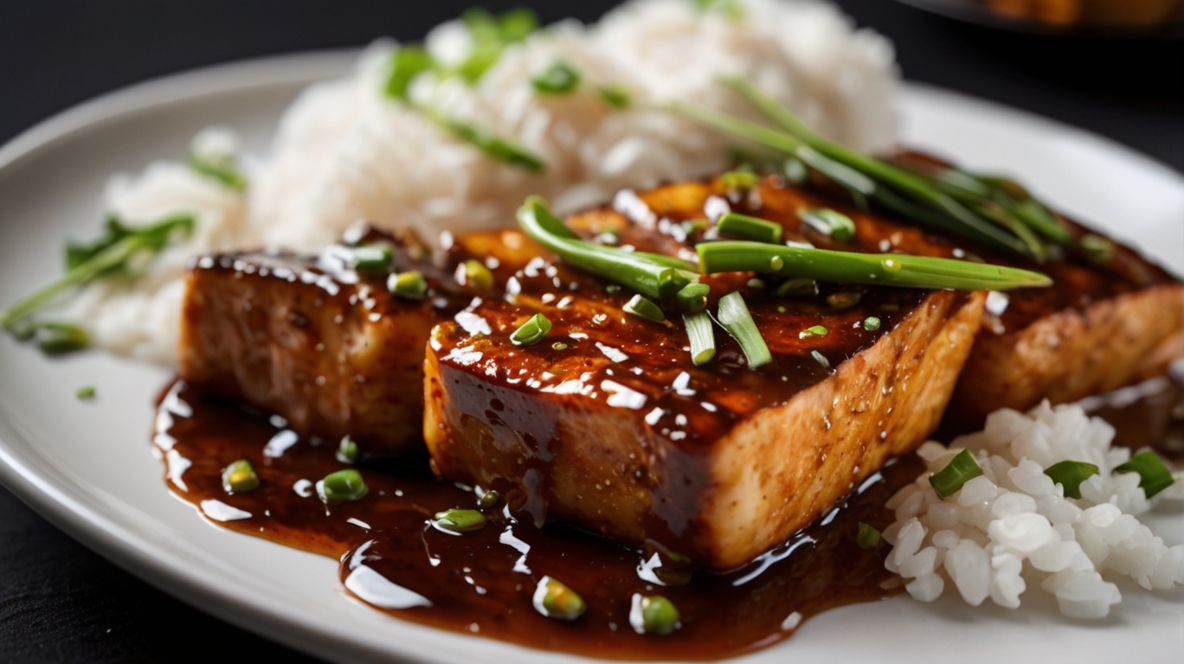 Vegan Black Pepper Tofu Chicken Steaks