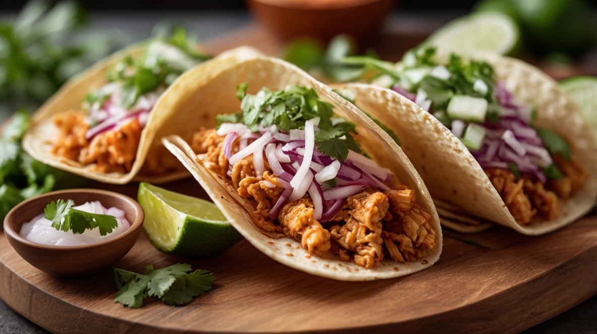 Easy Shredded Tofu Tacos