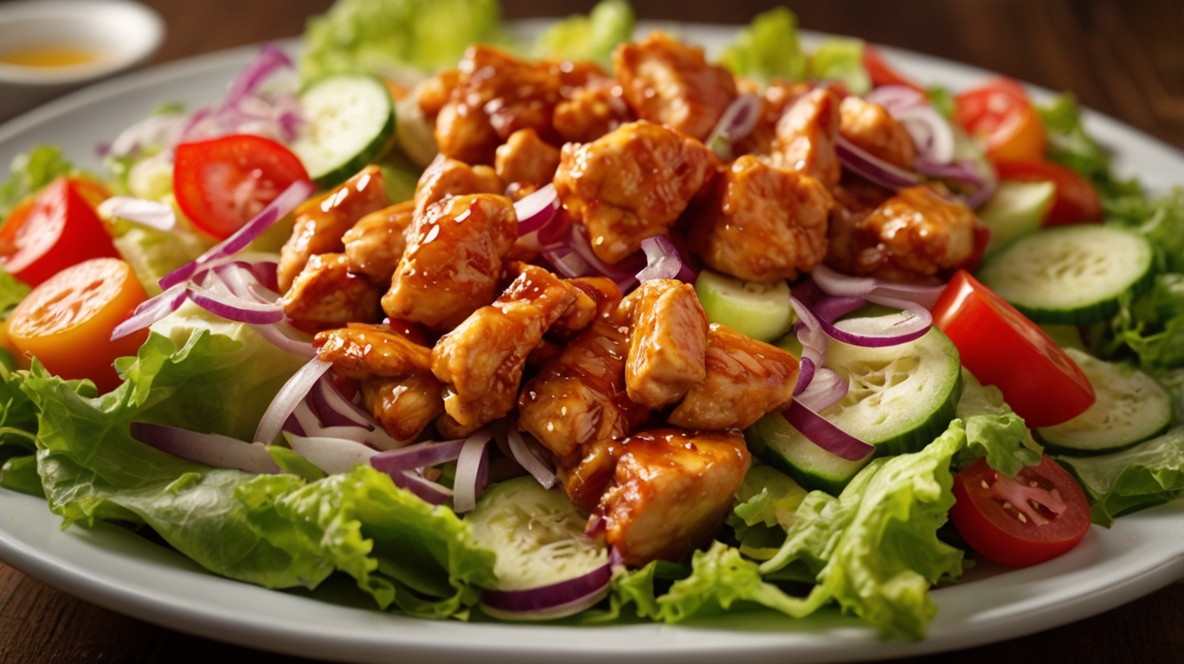 Honey Hot Chicken Salad