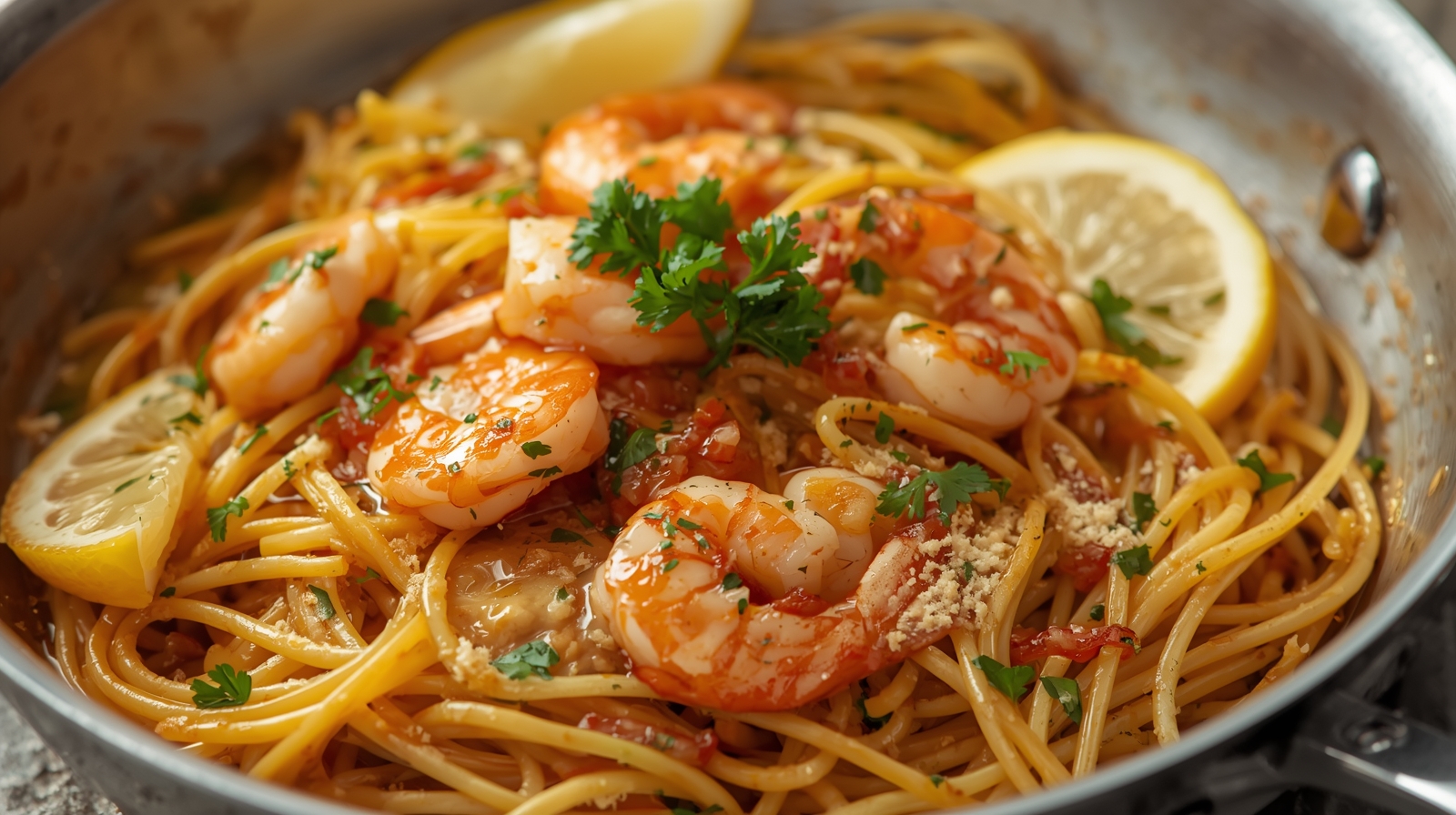 Quick and Easy Dairy-Free Shrimp Scampi