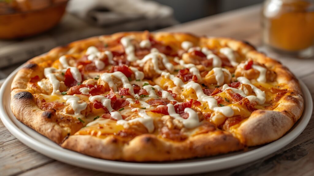 Chicken Bacon Ranch Pizza Recipe