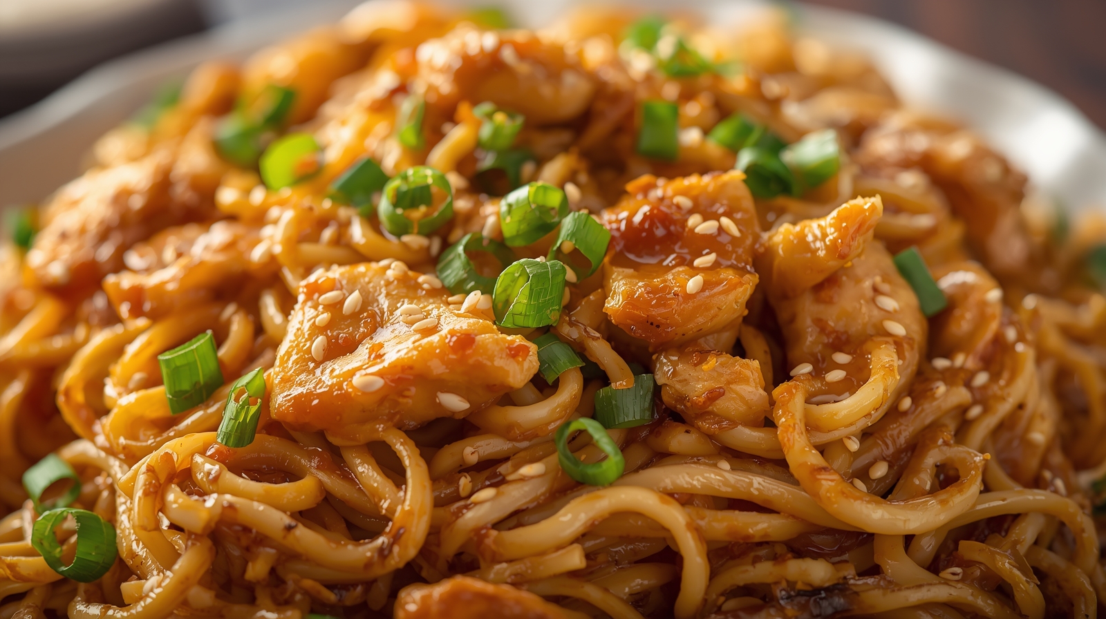 Chicken Chow Mein with the Best Chow Mein Sauce