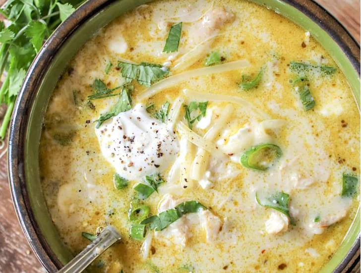 Green Enchiladas Chicken Soup
