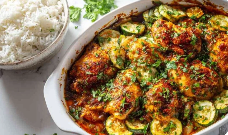 Easy Chicken Zucchini Bake Recipe