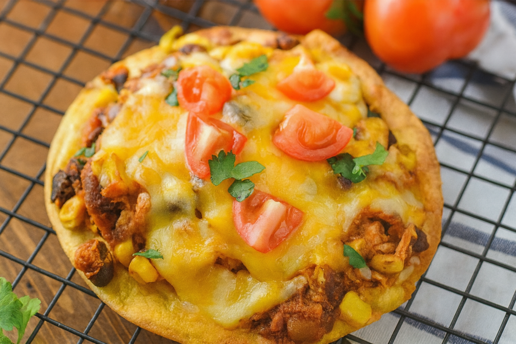 Easy Chicken Tostadas