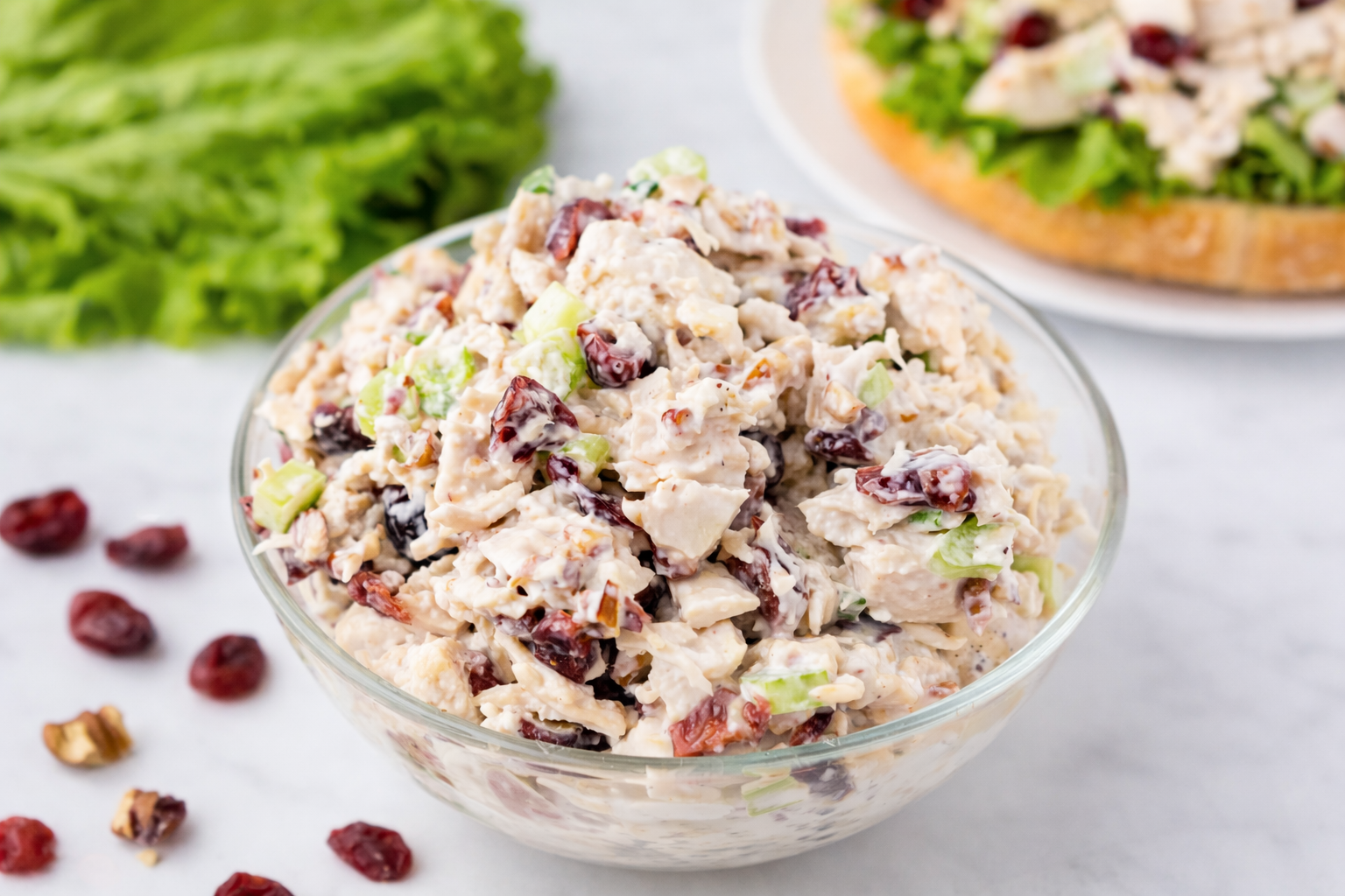 Cranberry Pecan Chicken Salad Recipe