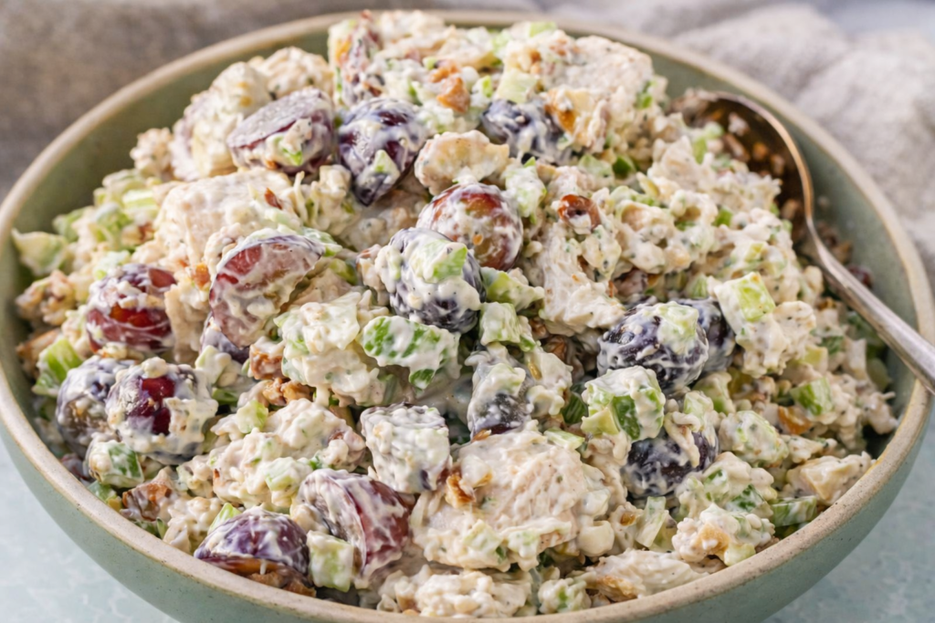 Classic Chicken Salad Croissant Sandwich