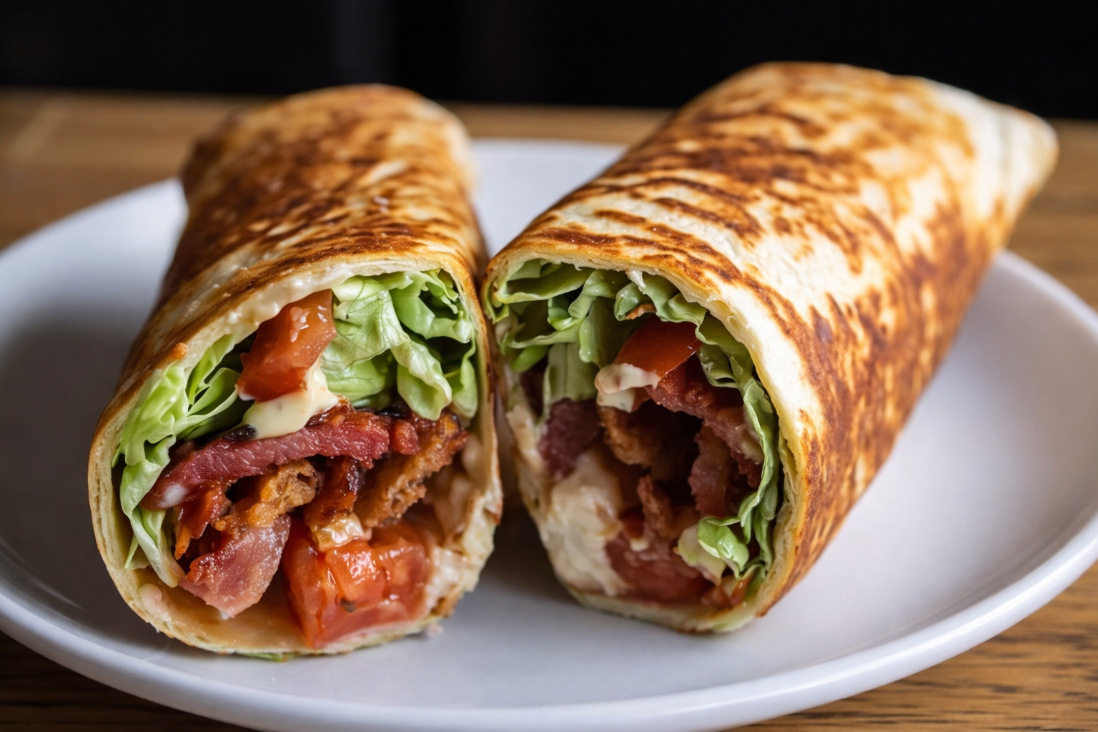 Best BLT Wraps with Secret Sauce Recipe