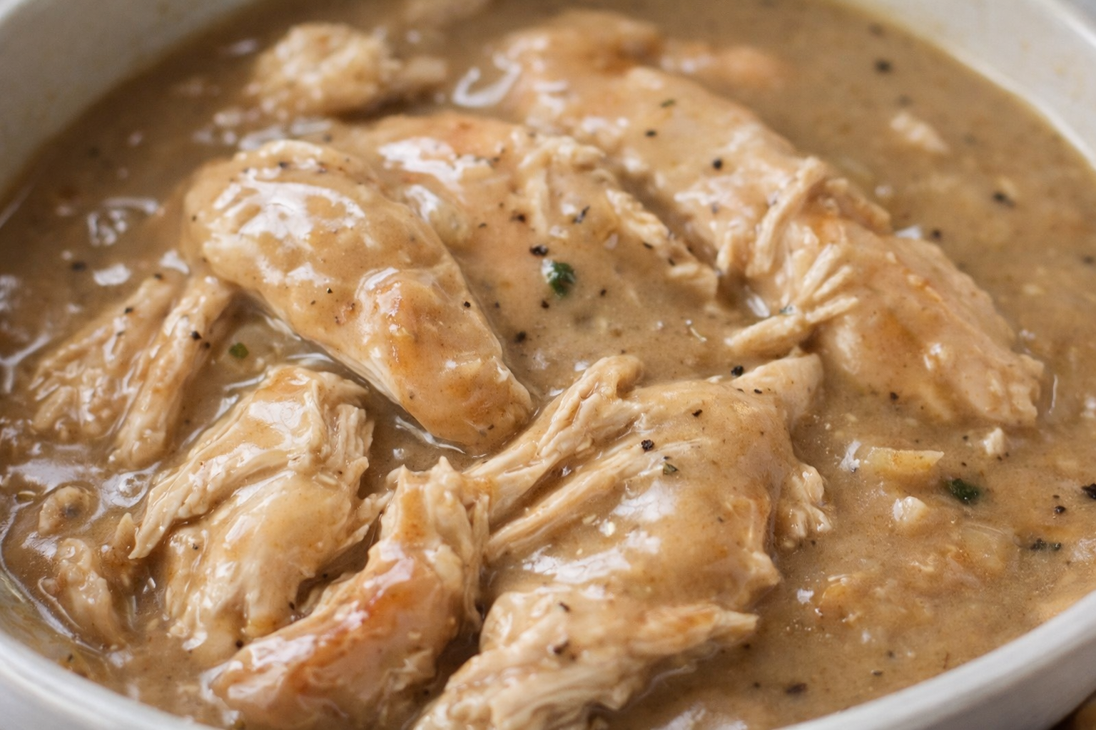 Crockpot Chicken and Gravy