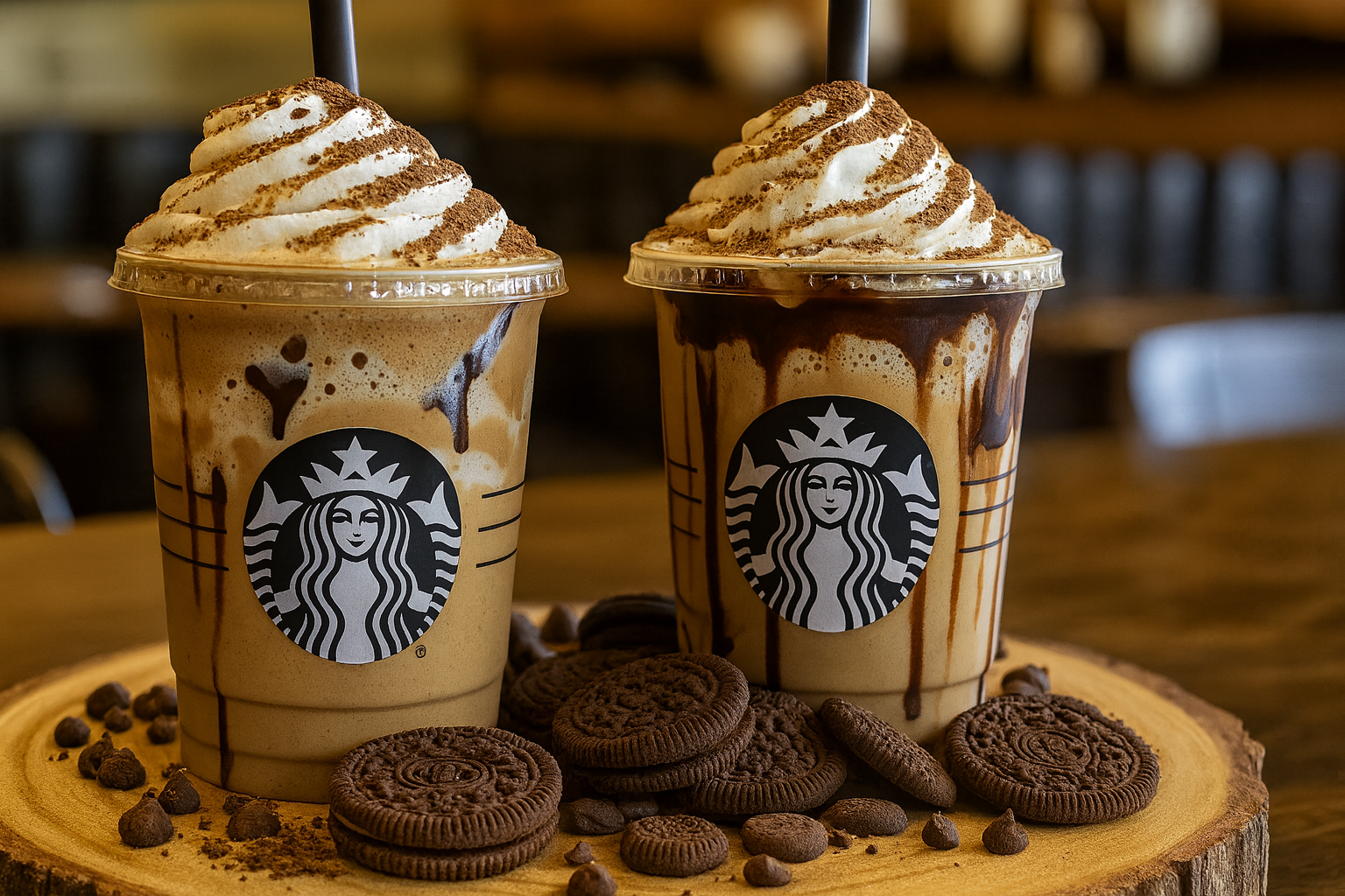 Starbucks Cookies and Cream Frappuccino