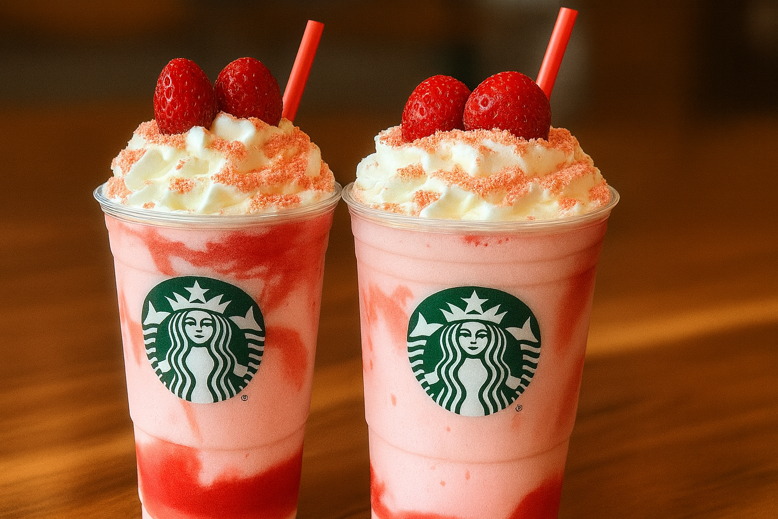 Starbucks Strawberry Shortcake Frappuccino