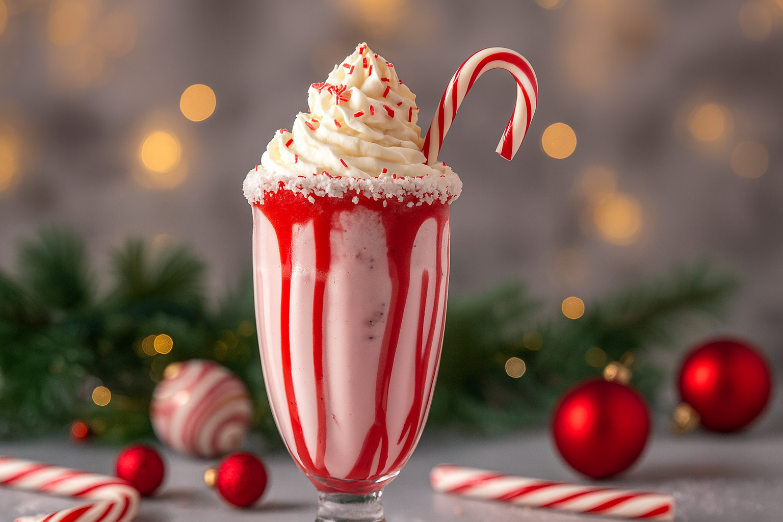 Candy Cane Milkshake