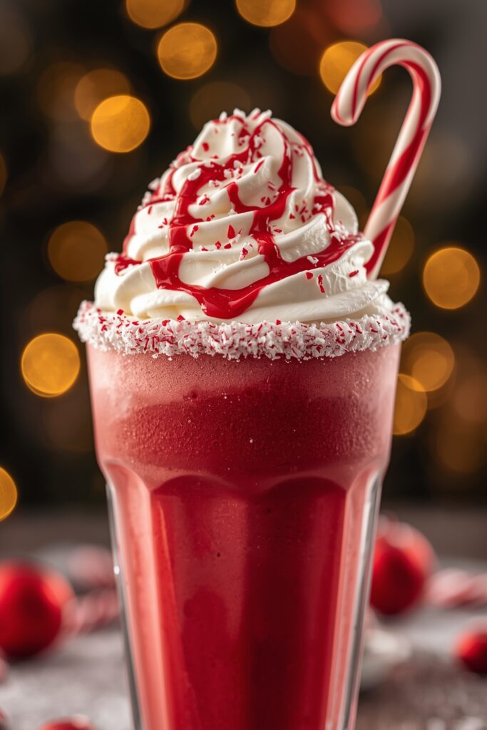 Santa’s Red Milkshake