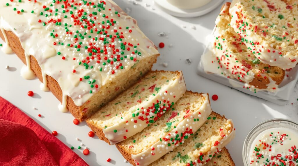 Christmas Funfetti Bread