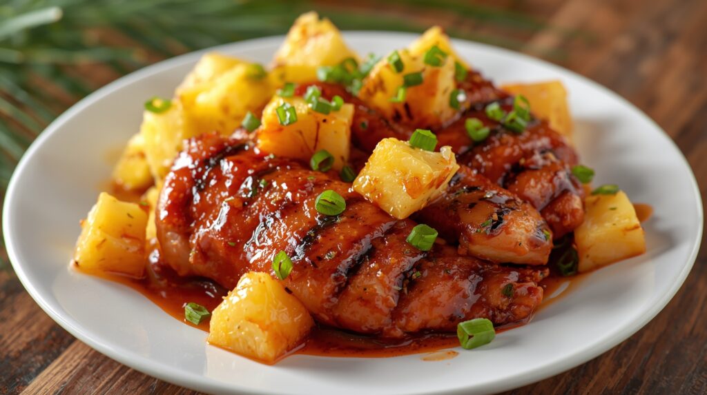Hawaiian BBQ chicken recipe