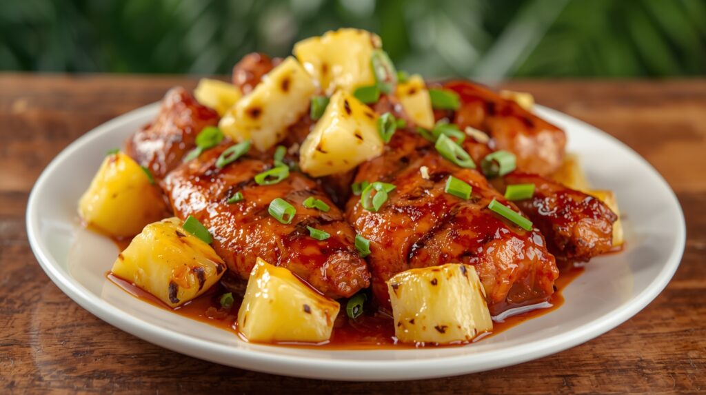 Hawaiian BBQ chicken recipe