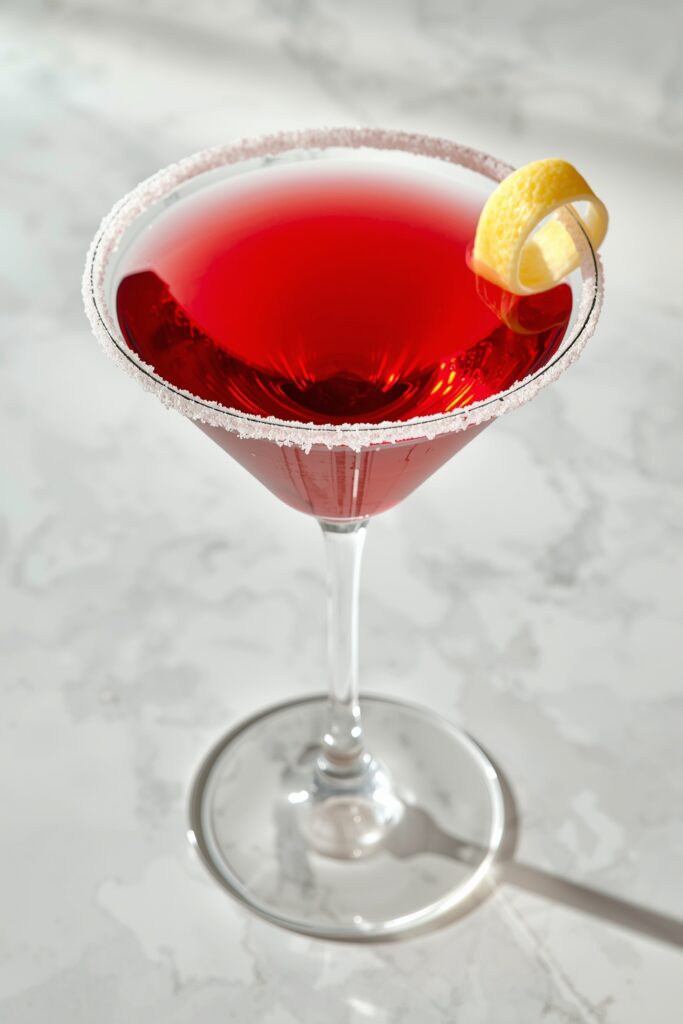 Cranberry Lemon Drop Martini