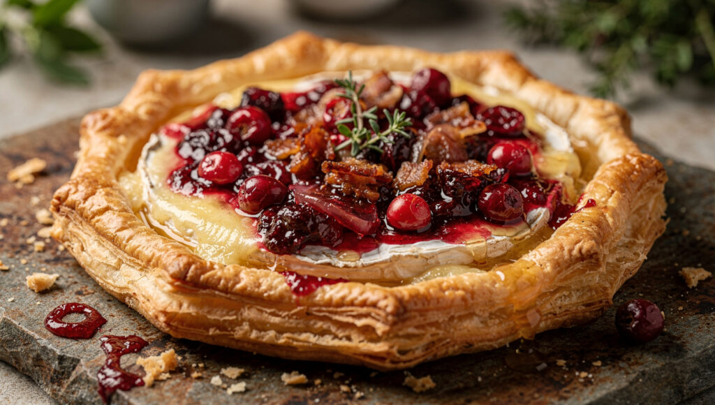 Cranberry Brie Tart