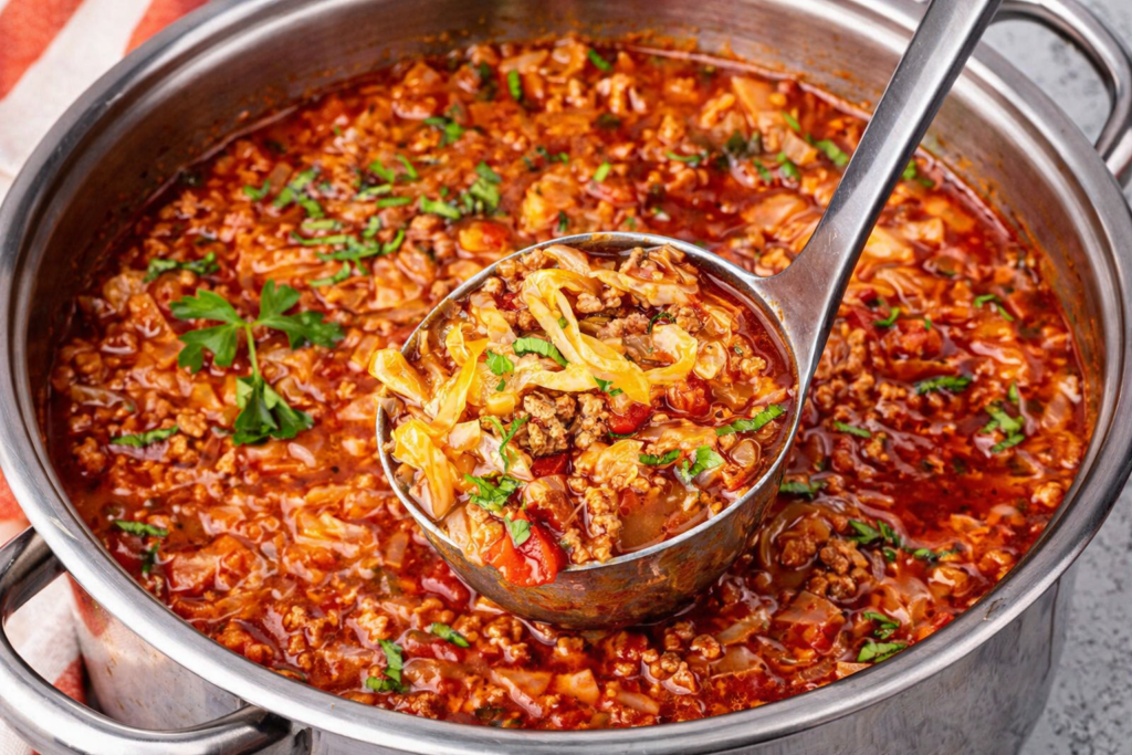 Low Carb Cabbage Soup