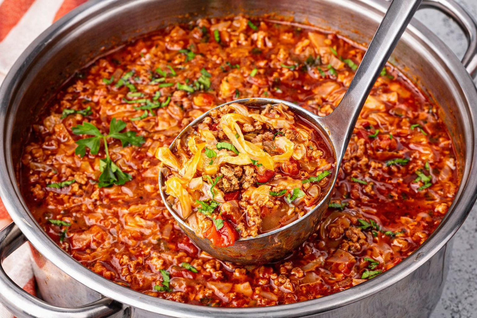 Low Carb Cabbage Soup