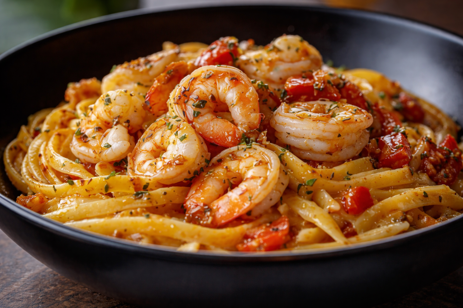 Jamaican Shrimp Pasta Recipe