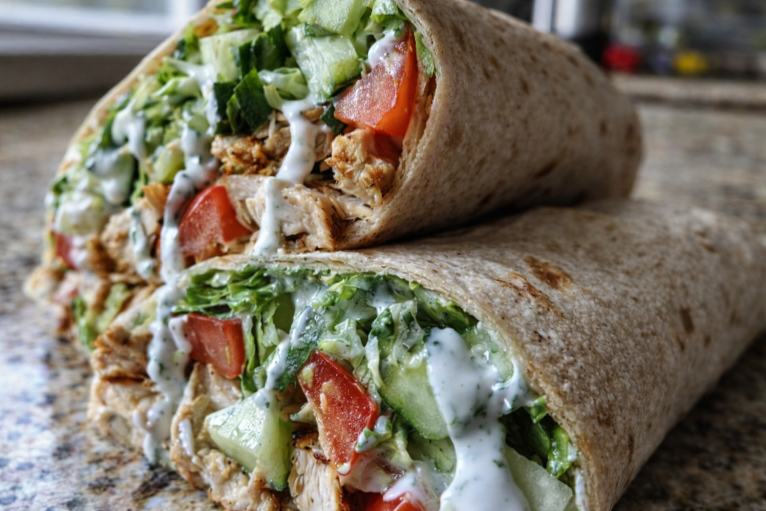 Chicken Shawarma Wraps
